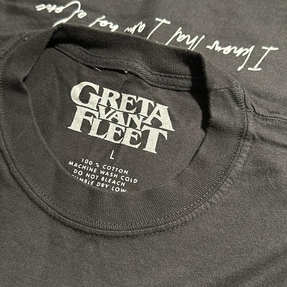 NWOT Greta Van Fleet Graphic Tee - Picture 2 of 9